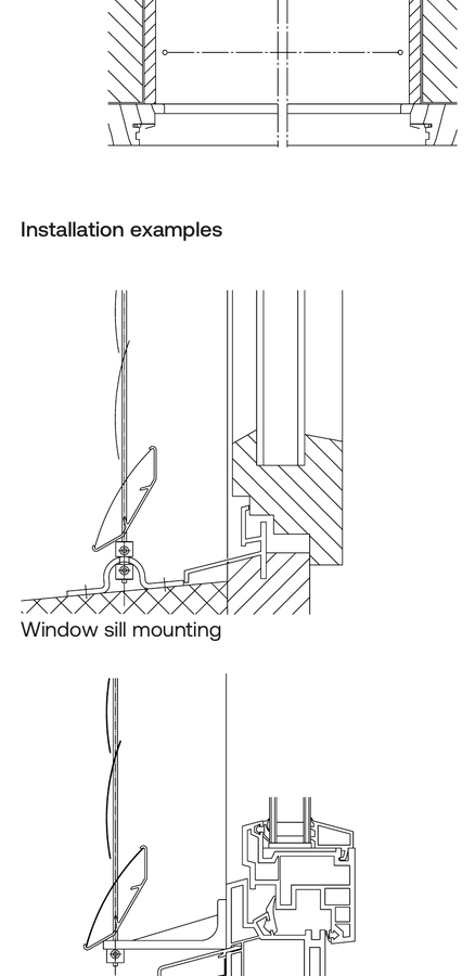 Einbau- und Montagemasse